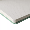 Libreta – Tamaño 13 × 21 cm – Hoja de puntos – Verde Patina