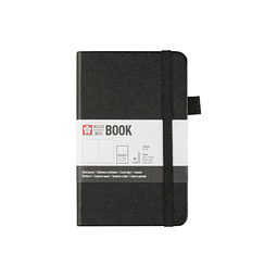 Libreta – Tamaño 9 × 14 cm – Hoja de líneas – Negro