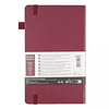 Libreta – Tamaño 13 × 21 cm – Hoja de Líneas – Burdeo