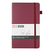 Libreta – Tamaño 13 × 21 cm – Hoja de Líneas – Burdeo