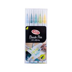 Brush Pen – Set 5 Unidades