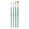 Pinceles Acrílico Fluido – Set 4 Unidades – Angulares