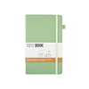 Libreta – Tamaño 13 × 21 cm – Hoja de puntos – Verde Patina
