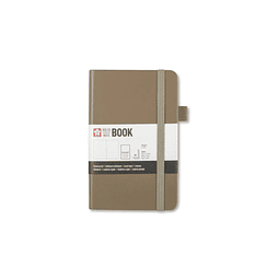 Libreta – Tamaño 9 × 14 cm – Hoja de líneas – Gris Ceniza