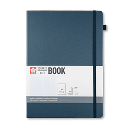 Libreta – Tamaño 21 × 30 cm – Hoja de cuadros – Azul