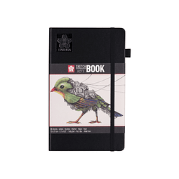 Libreta – Tamaño 13 × 21 cm – Hoja blanca (Crema)