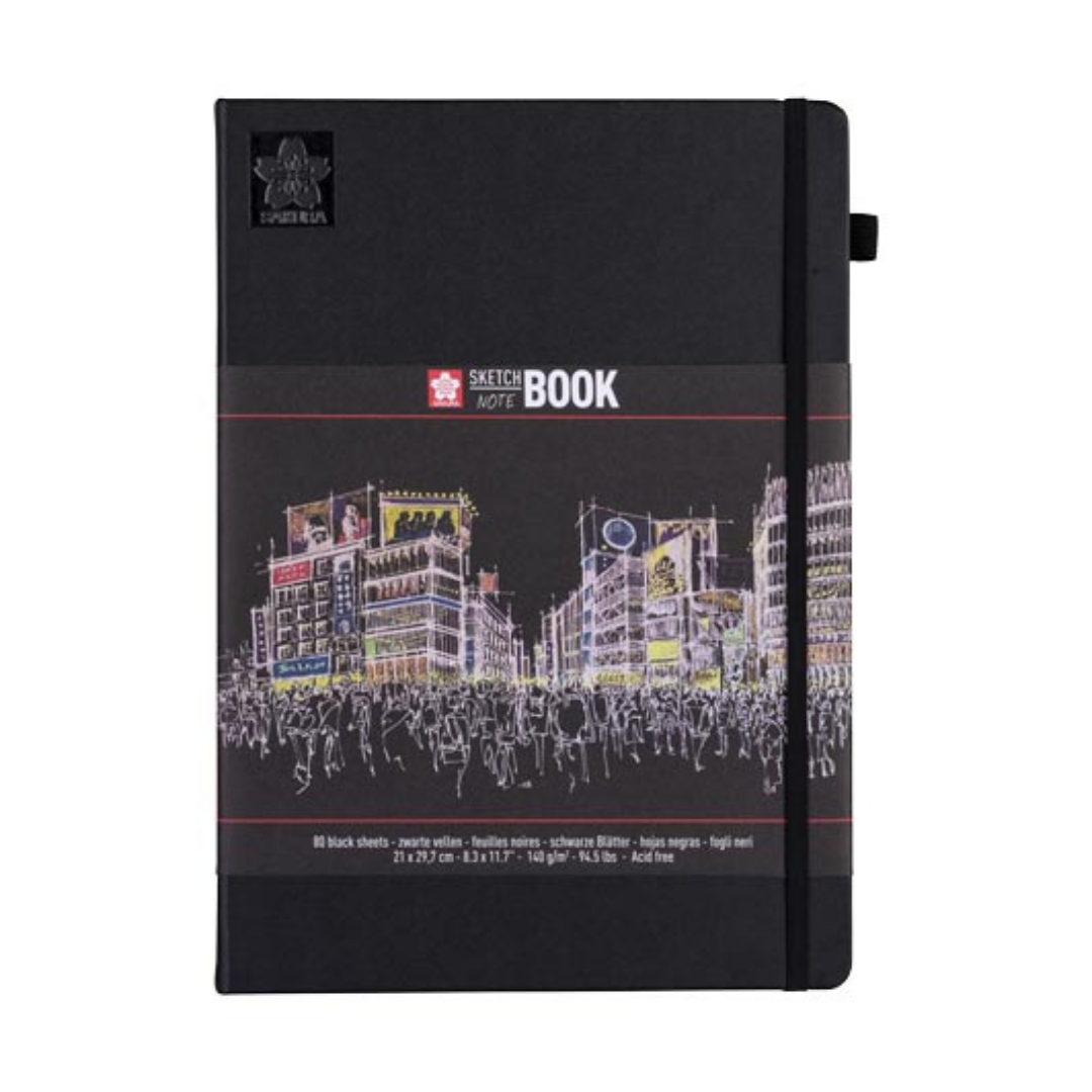 Libreta – Tamaño 21 × 30 cm – Hoja negra