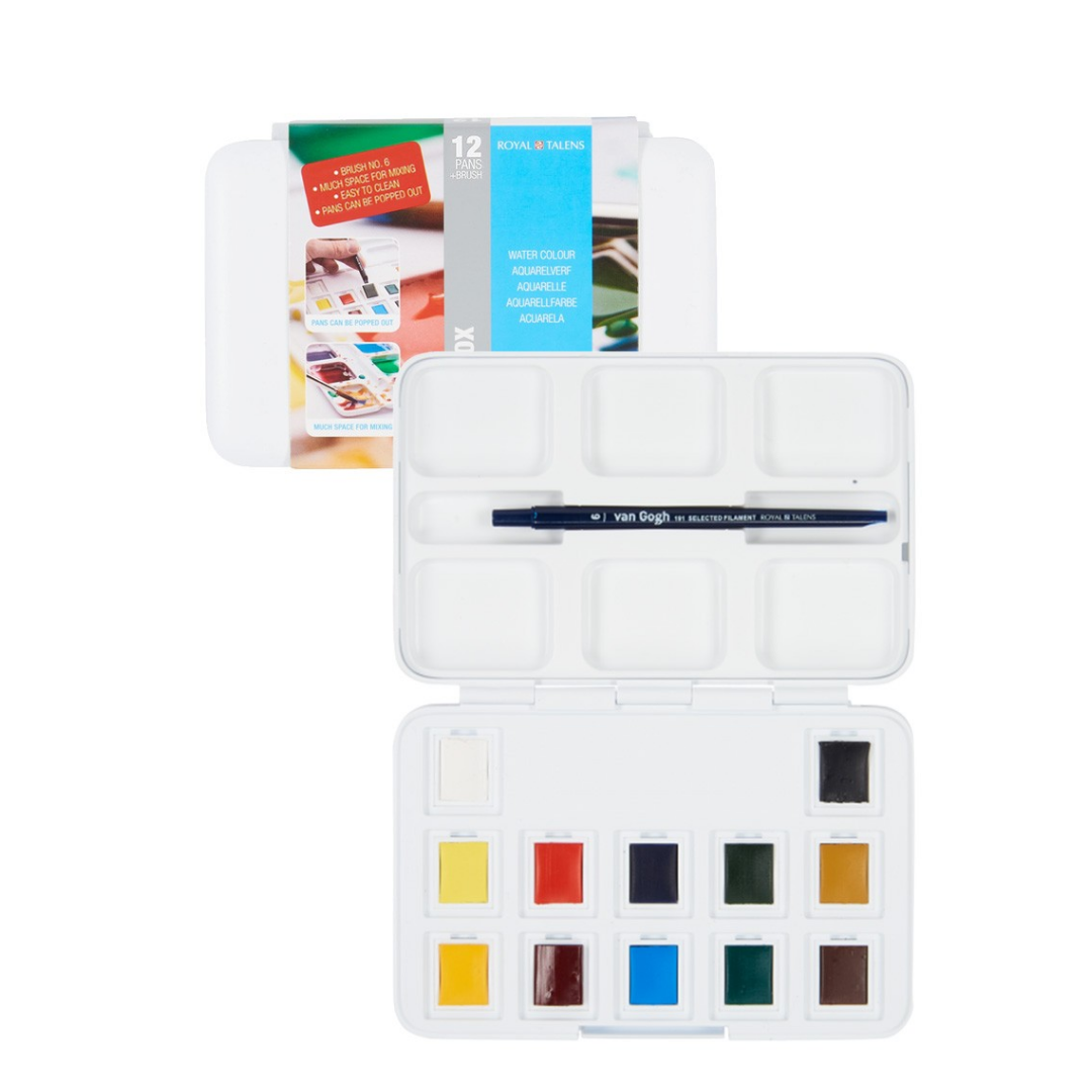 Acuarela Pocket Box – Set 12 Colores