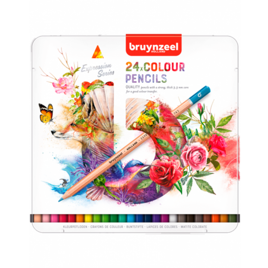 Lápices de Colores – Set 24 Colores – Expression
