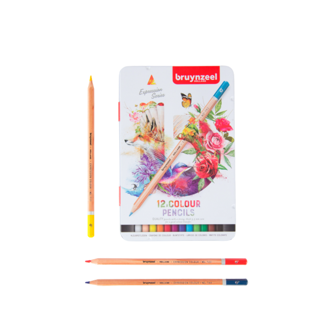 Lápices de Colores – Set 12 Colores – Expression