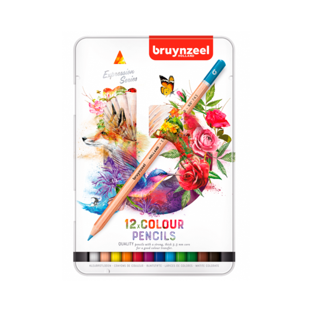 Lápices de Colores – Set 12 Colores – Expression