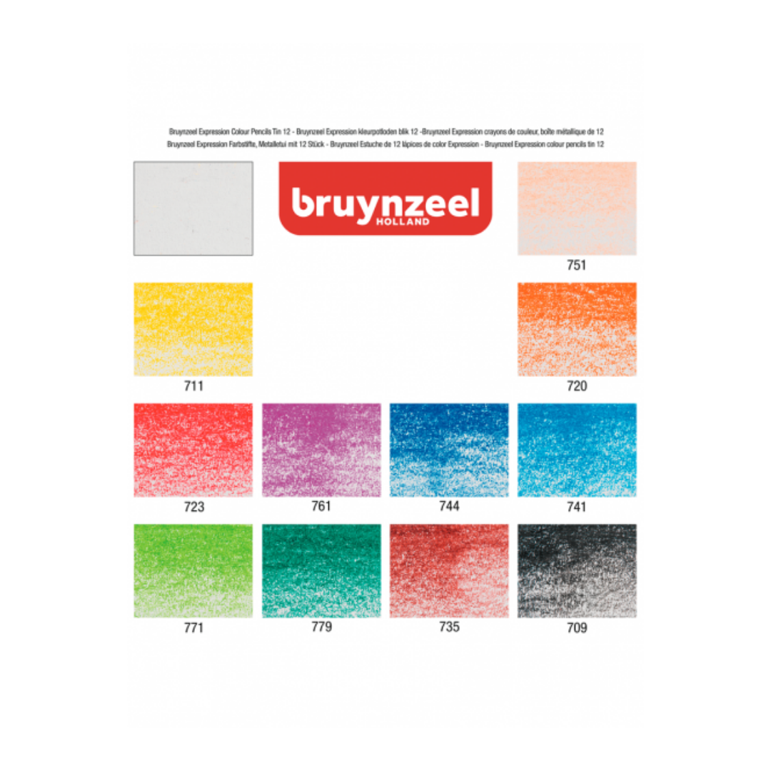 Lápices de Colores – Set 12 Colores – Expression