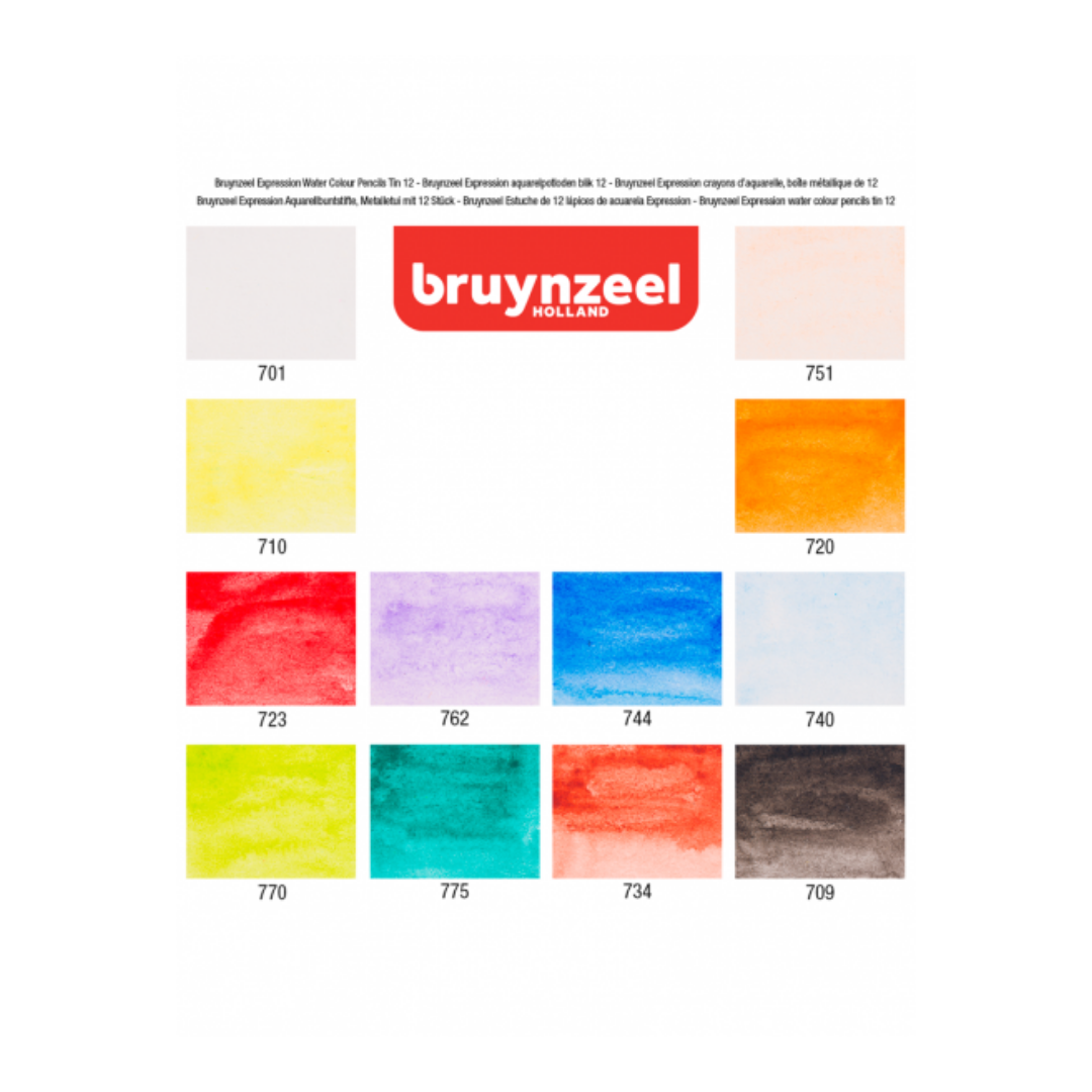 Lápices de Colores – Set 12 Colores – Acuarelables