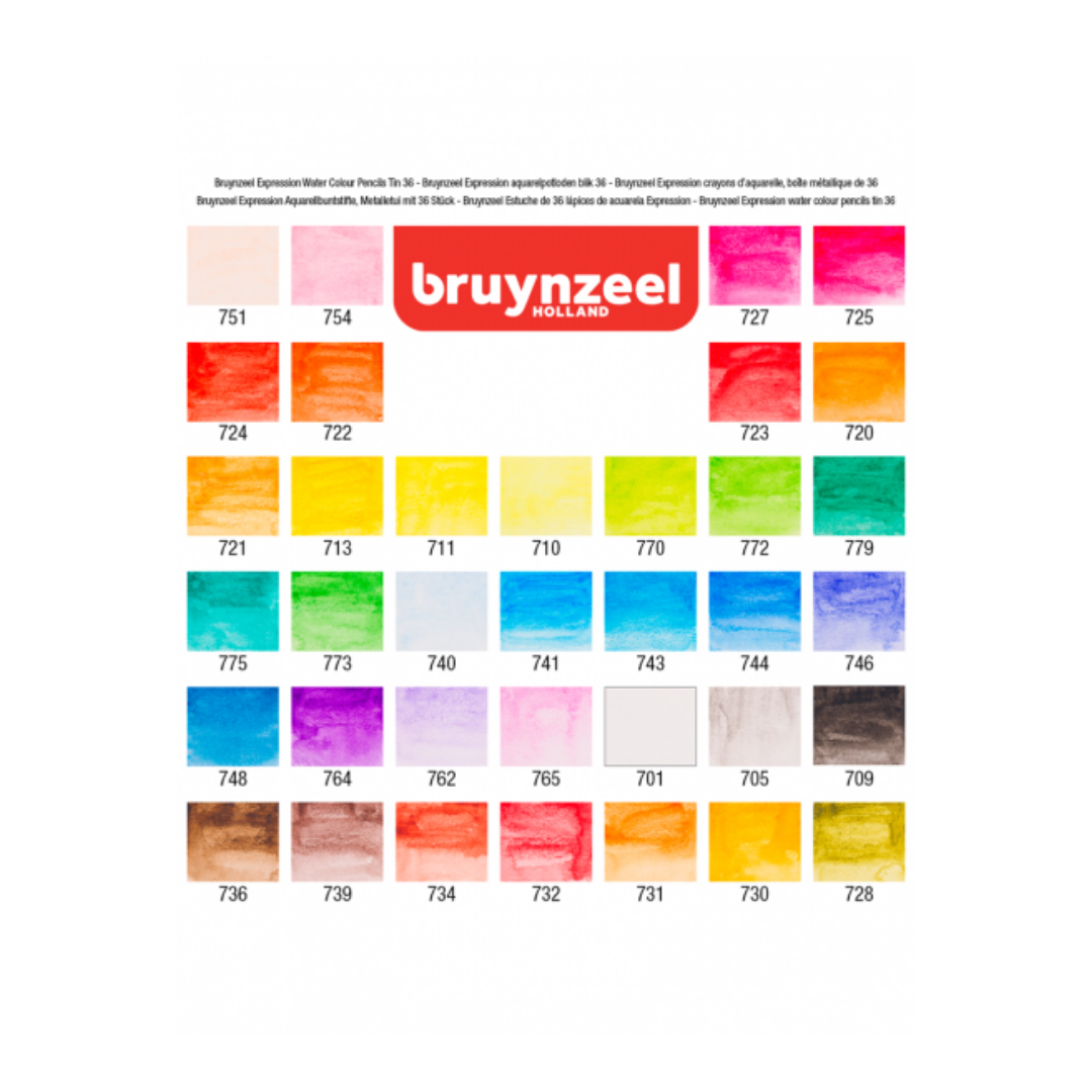 Lápices de Colores – Set 36 Colores – Acuarelables