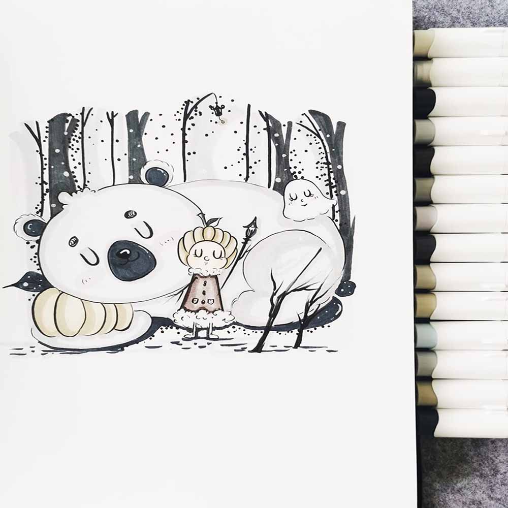 Honolulu – Set 36 Colores + Blender