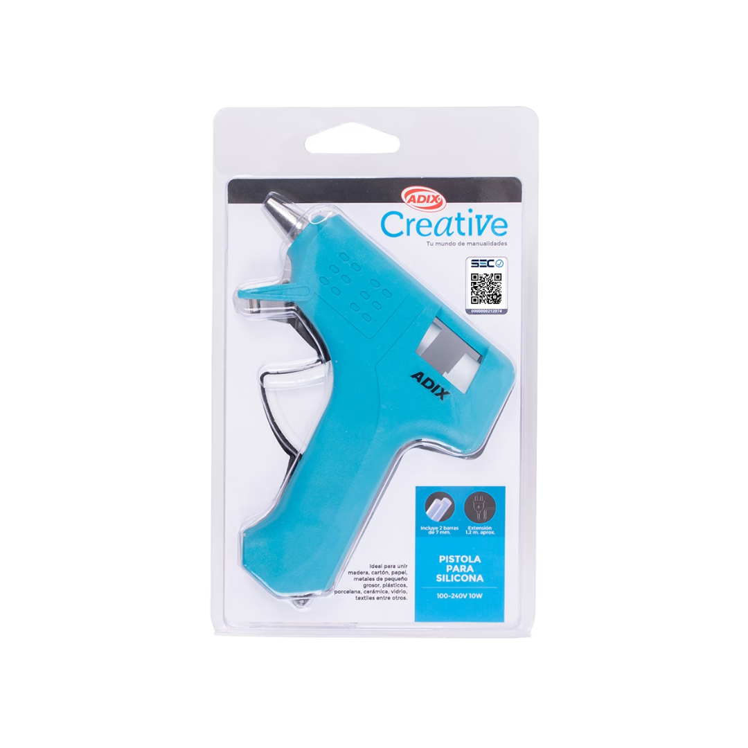 Pistola de Silicona – Celeste