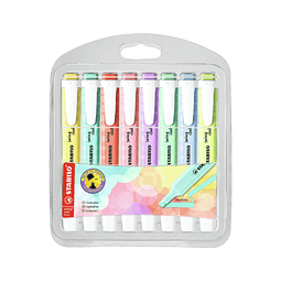 Destacadores Swing Cool – Set 8 Colores Pasteles