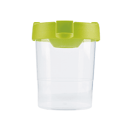 Vaso Limpia Pinceles con Tapa