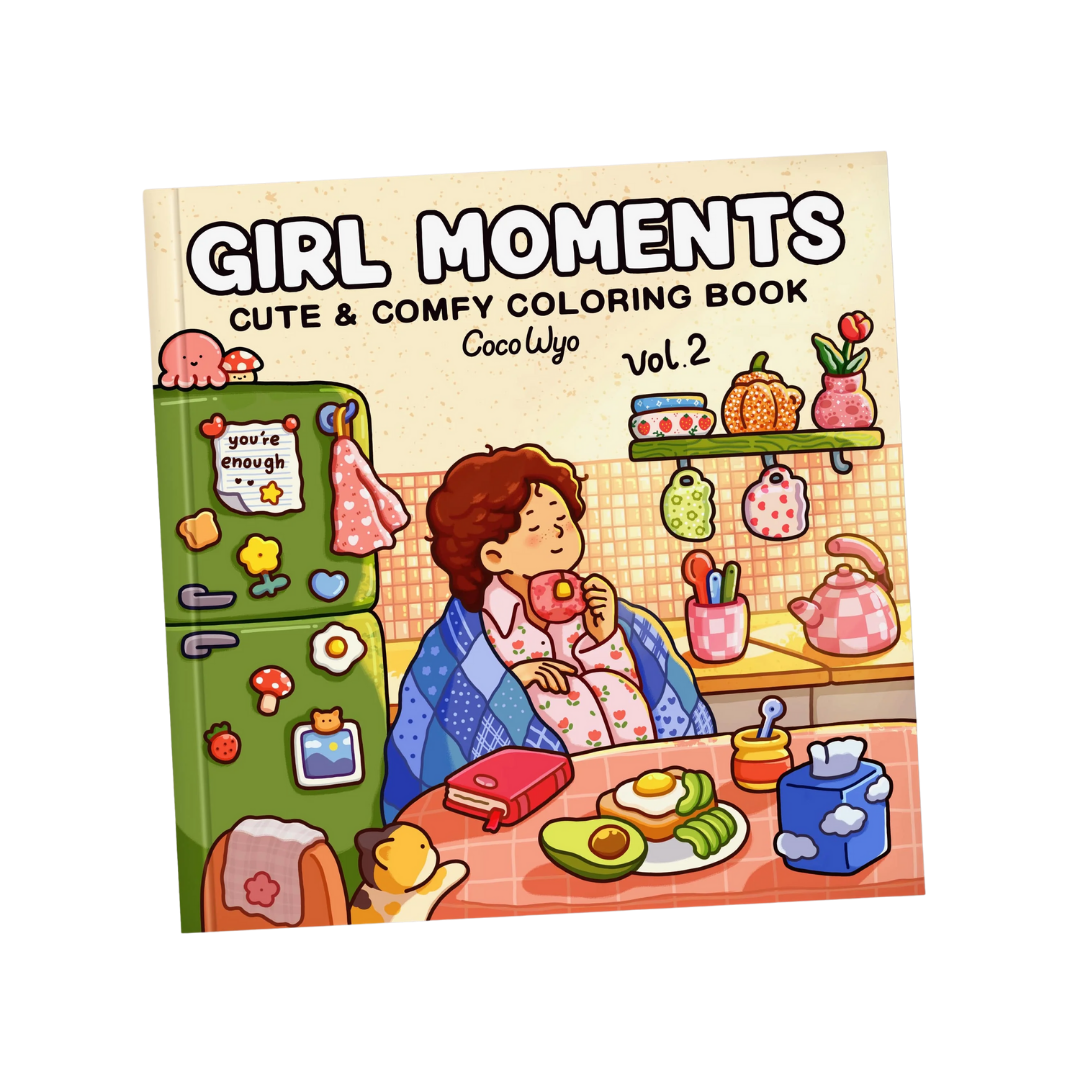 Libro para colorear – Girl Moments Vol. 2