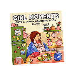 Libro para colorear – Girl Moments Vol. 2
