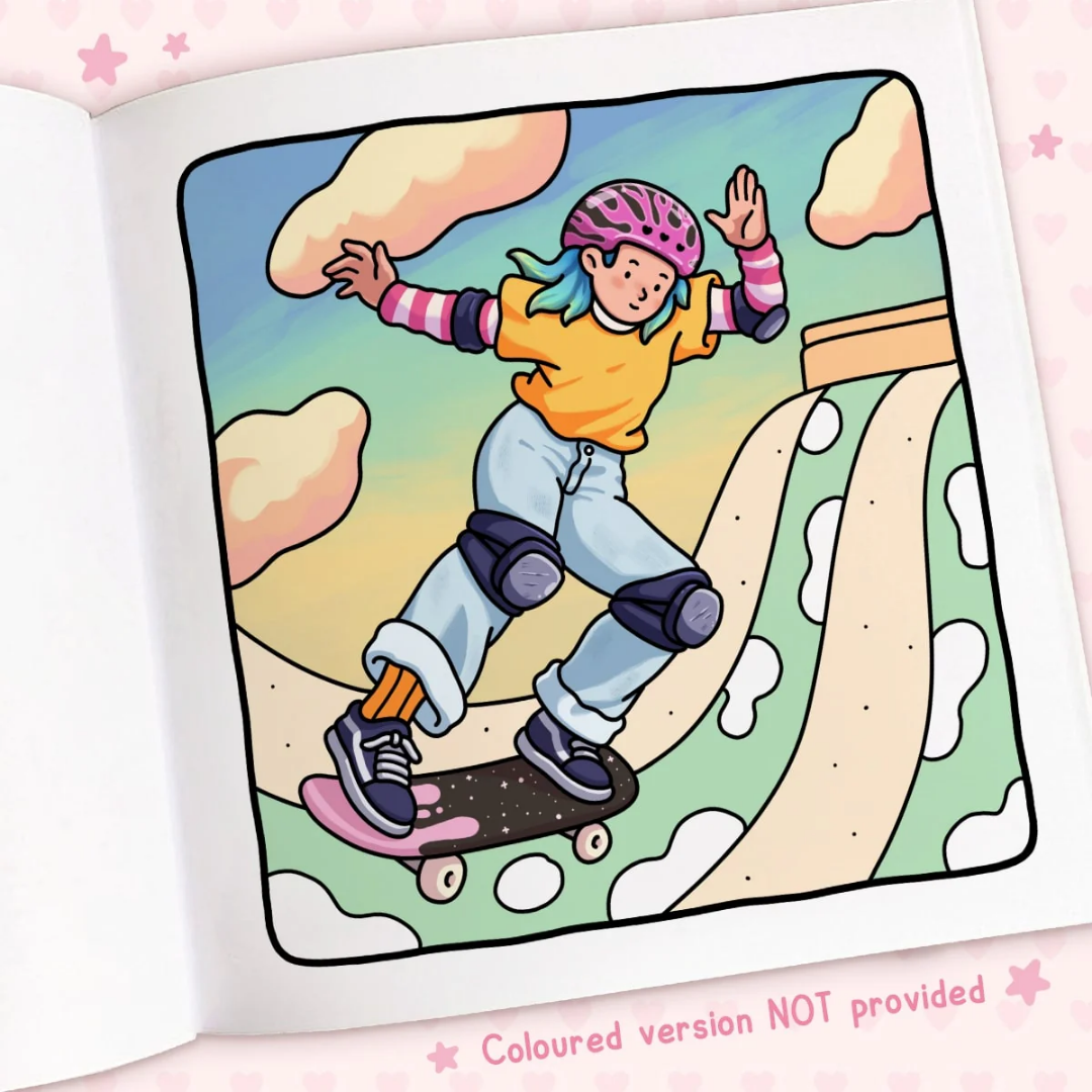 Libro para colorear – Girl Moments Vol. 2