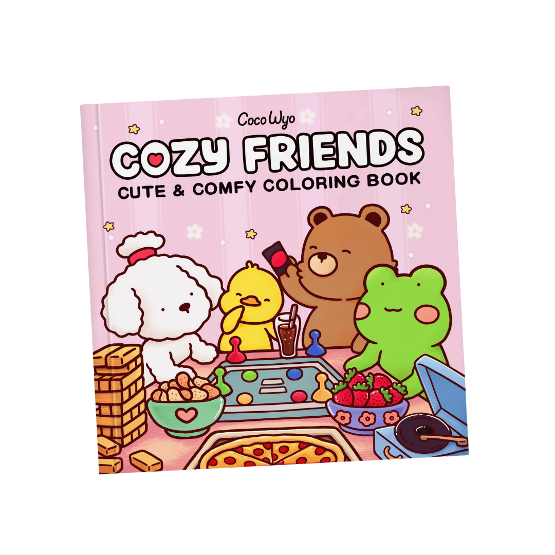 Libro para colorear – Cozy friends