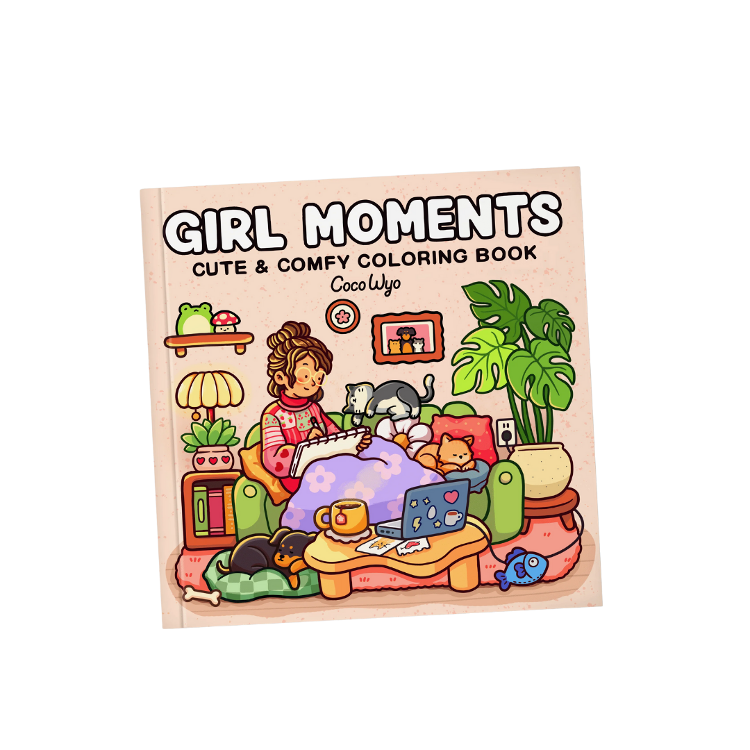 Libro para colorear – Girl Moments Vol. 1