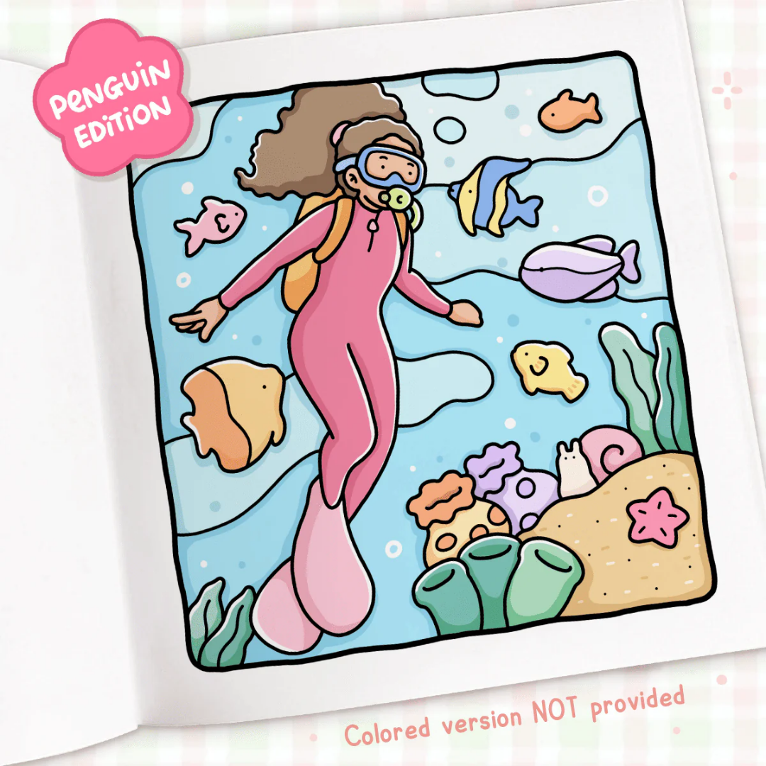 Libro para colorear – Girl Moments Vol. 1