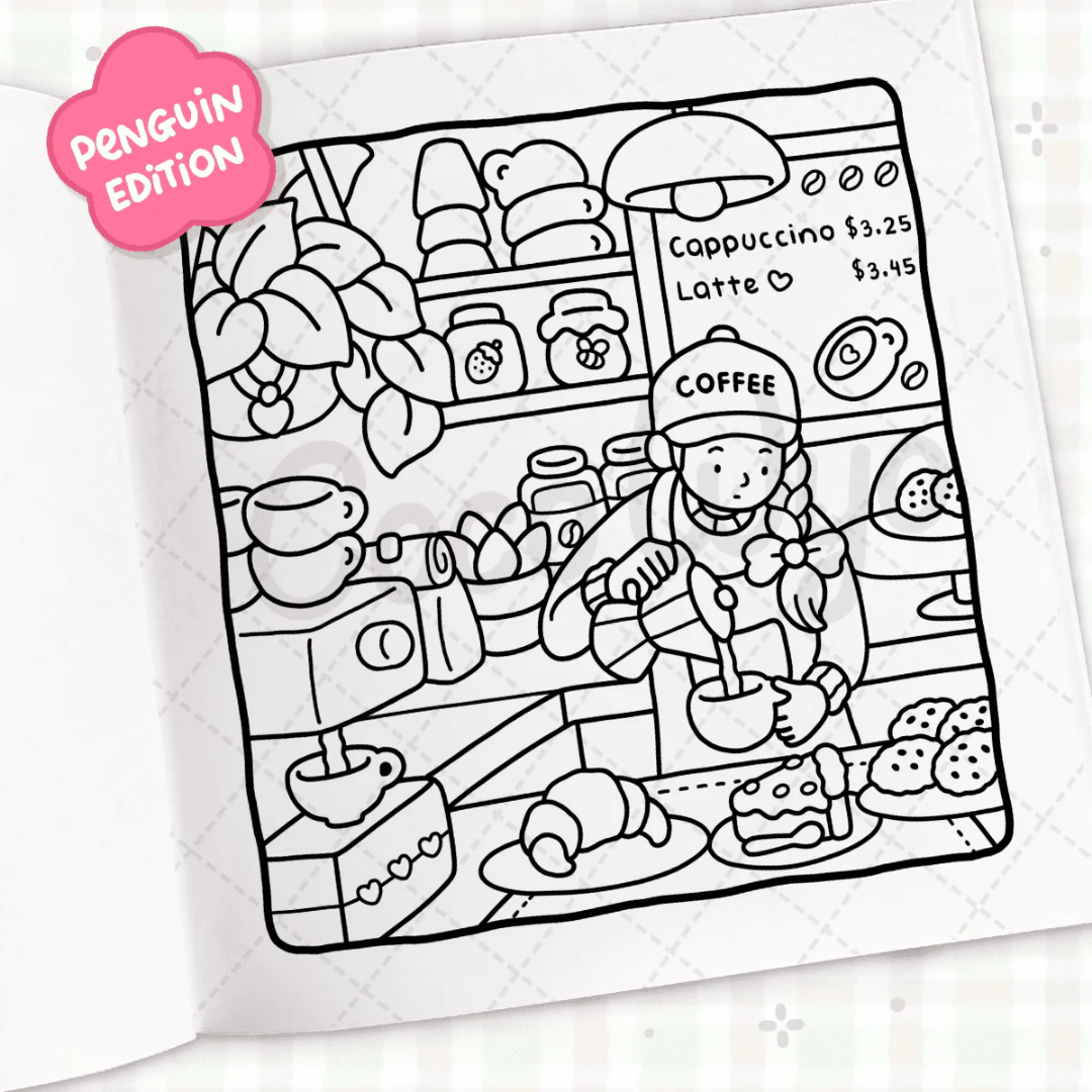 Libro para colorear – Girl Moments Vol. 1