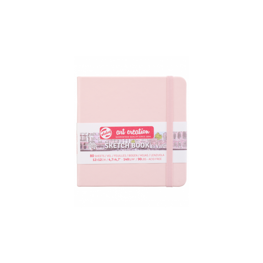 Libreta Art Creation – 12 x 12 cm – Rosa Pastel
