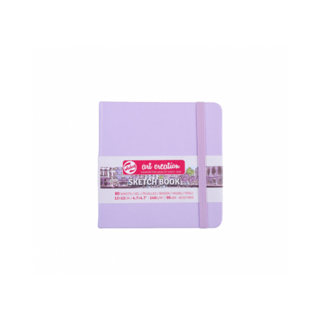 Libreta Art Creation – 12 x 12 cm – Violeta Pastel