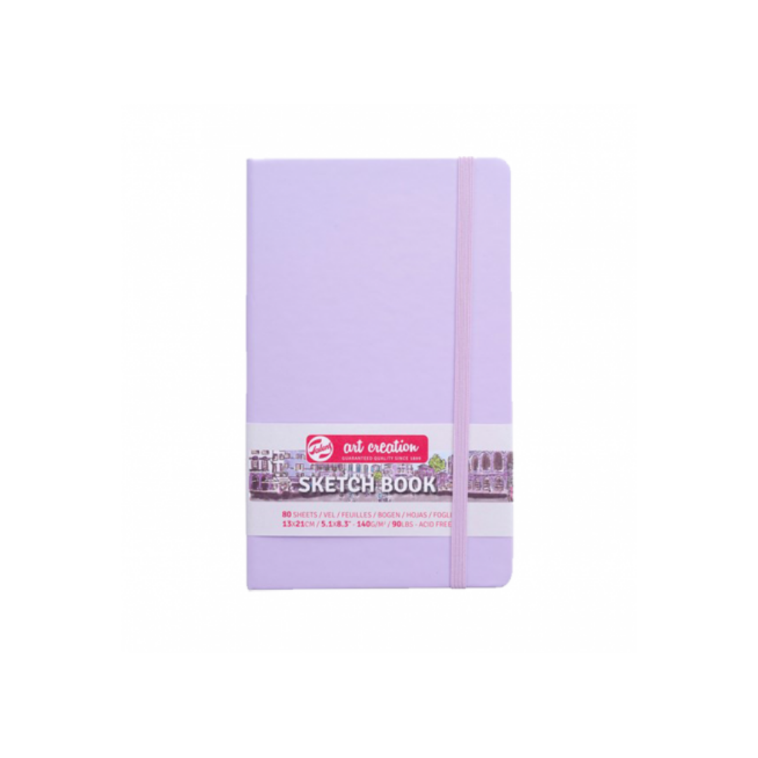 Libreta Art Creation – 13 x 21 cm – Violeta Pastel