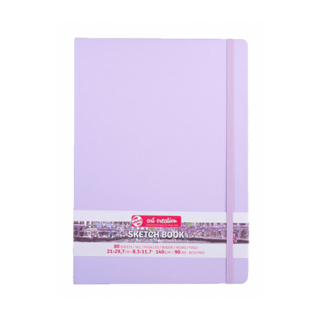 Libreta Art Creation – 21 x 29.7 cm – Violeta Pastel