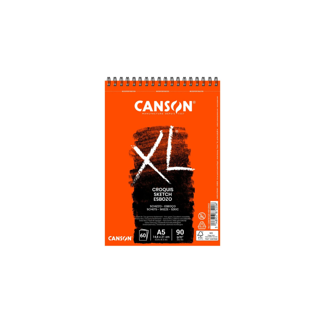 Croquera XL Croquis – A5 – 90 g – 120 Hojas