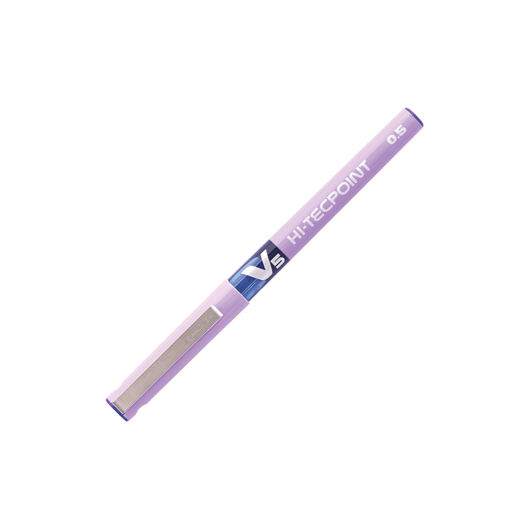 Lápiz Tinta HI-Tecpoint V5 – 0,5 mm – Violeta