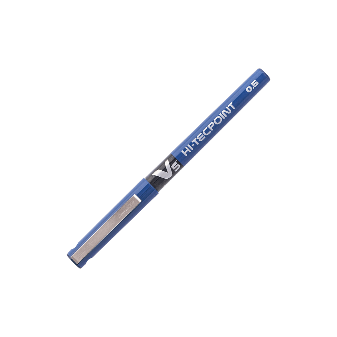 Lápiz Tinta HI-Tecpoint V5 – 0,5 mm – Azul piedra