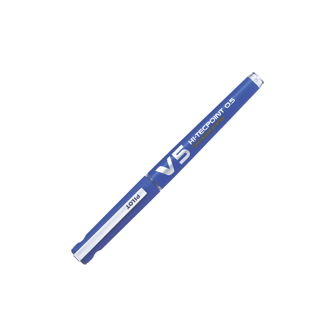 Lápiz Tinta HI-Tecpoint V5 BeGreen – 0,5 mm – Azul