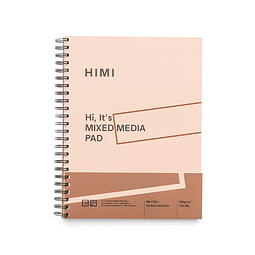 Block Técnicas Mixtas – 22,9 x 30,5 cm – 180 gsm – 40 Hojas