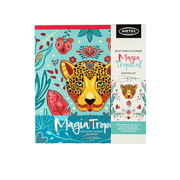 Block para Colorear – Magia Tropical