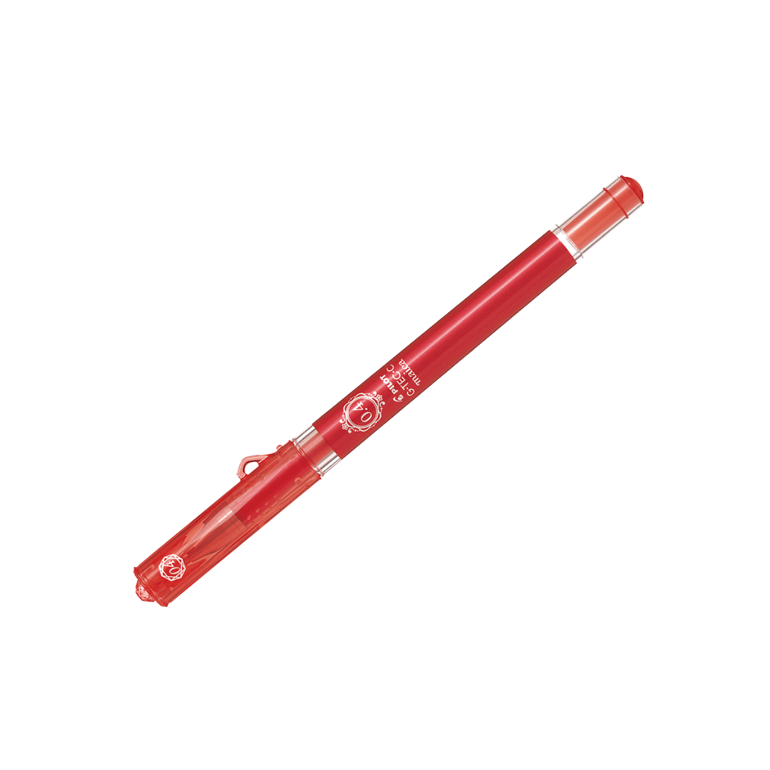 Lápiz Gel G-TEC-C Maica – 0.4 mm – Rojo