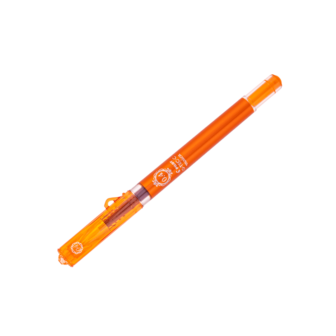 Lápiz Gel G-TEC-C Maica – 0.4 mm – Naranjo