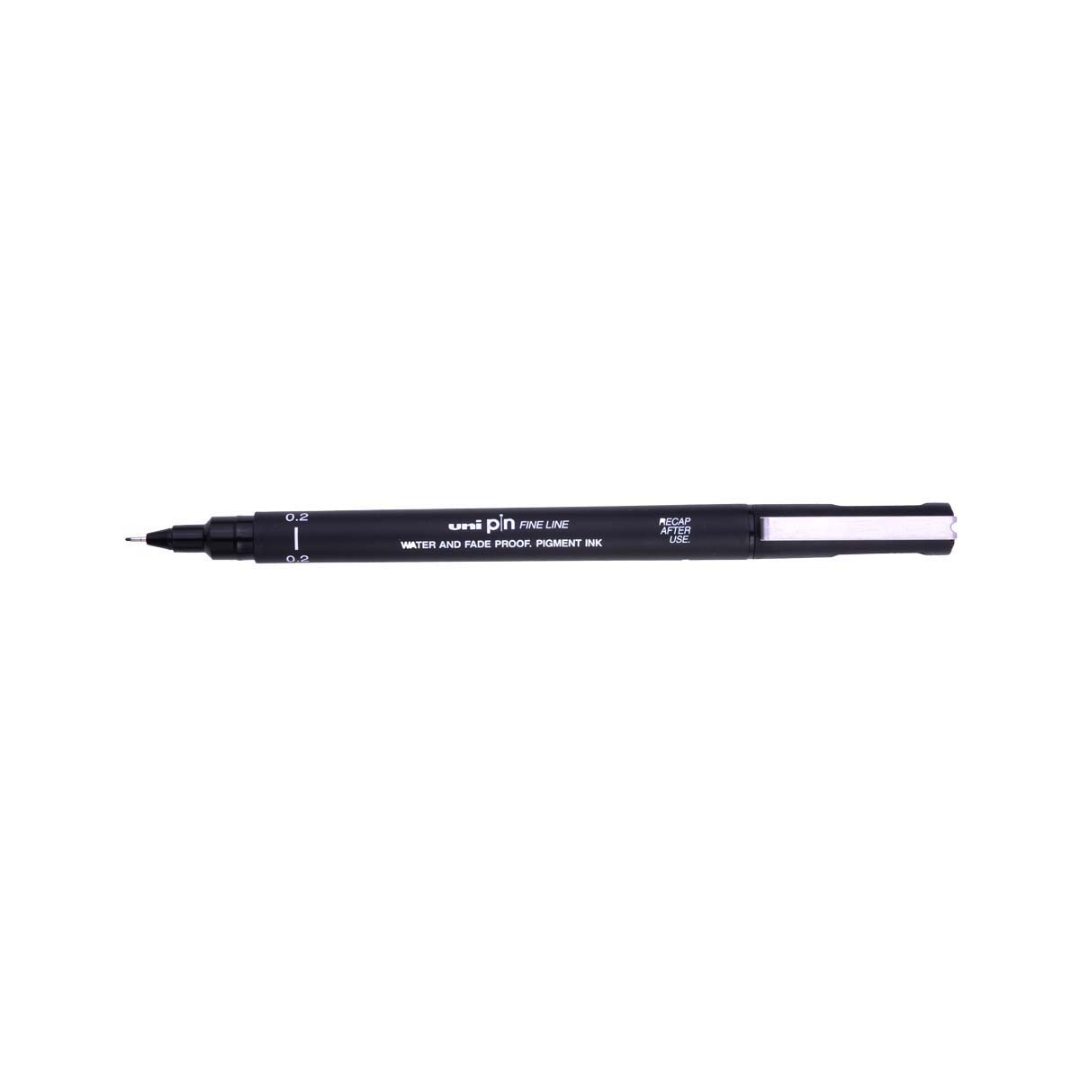 Tiralíneas UNI PIN – 02 mm – Negro