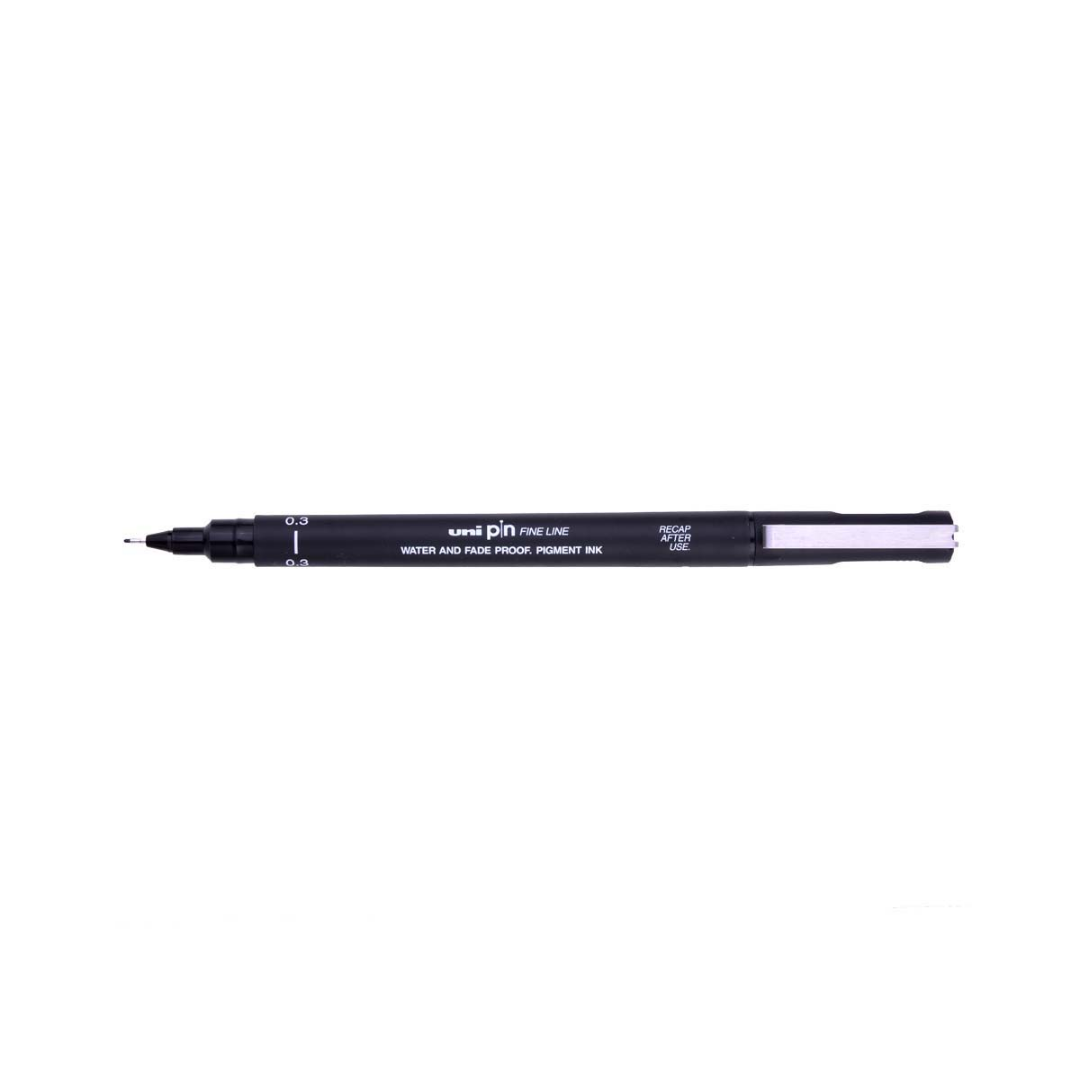 Tiralíneas UNI PIN – 03 mm – Negro