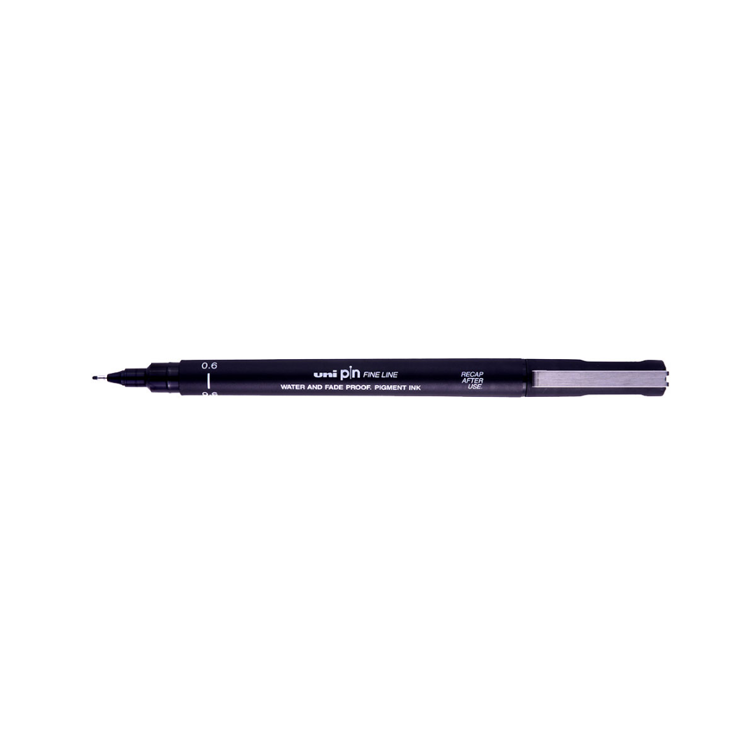 Tiralíneas UNI PIN – 06 mm – Negro