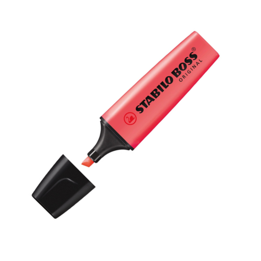 STABILO BOSS Original – 70/40 – Rojo