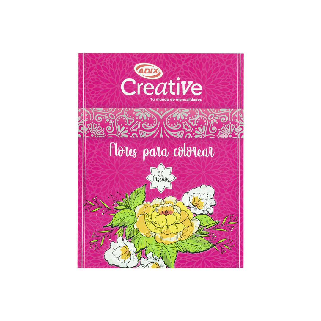 Libro para colorear – Mandalas de Flores