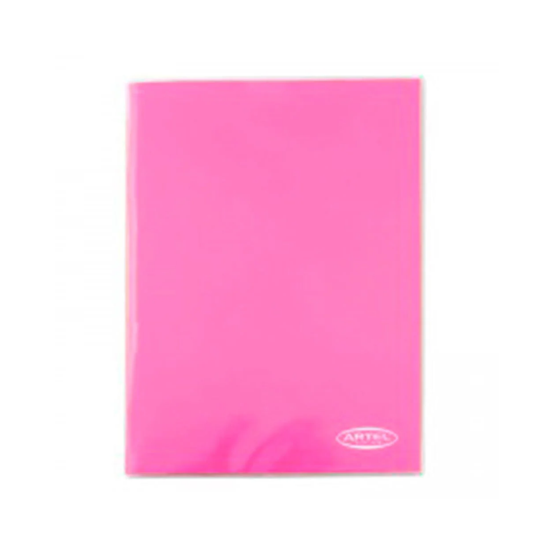 Carpeta Plastificada con Acoclip – Rosada