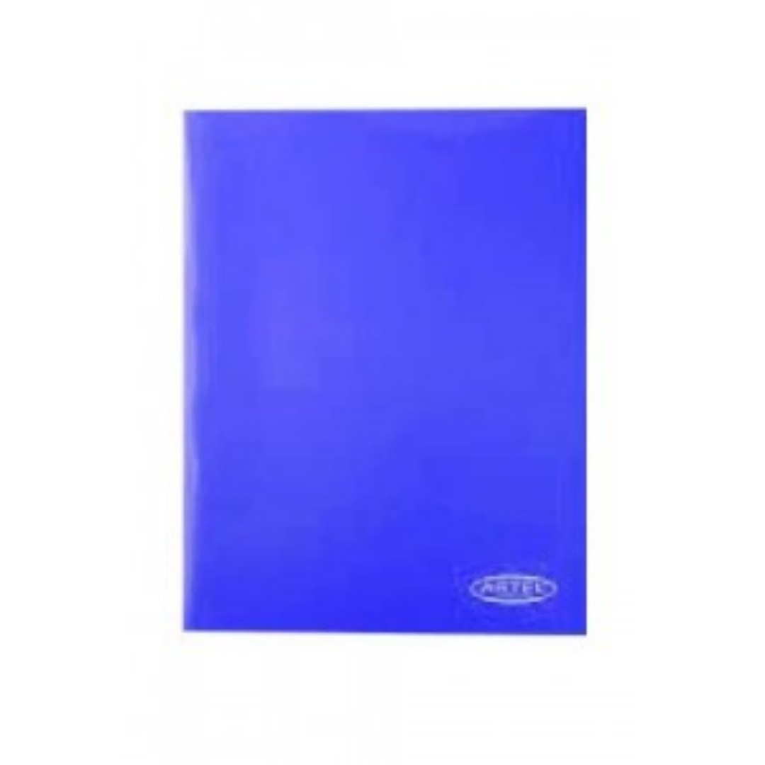 Carpeta Plastificada con Acoclip – Azul