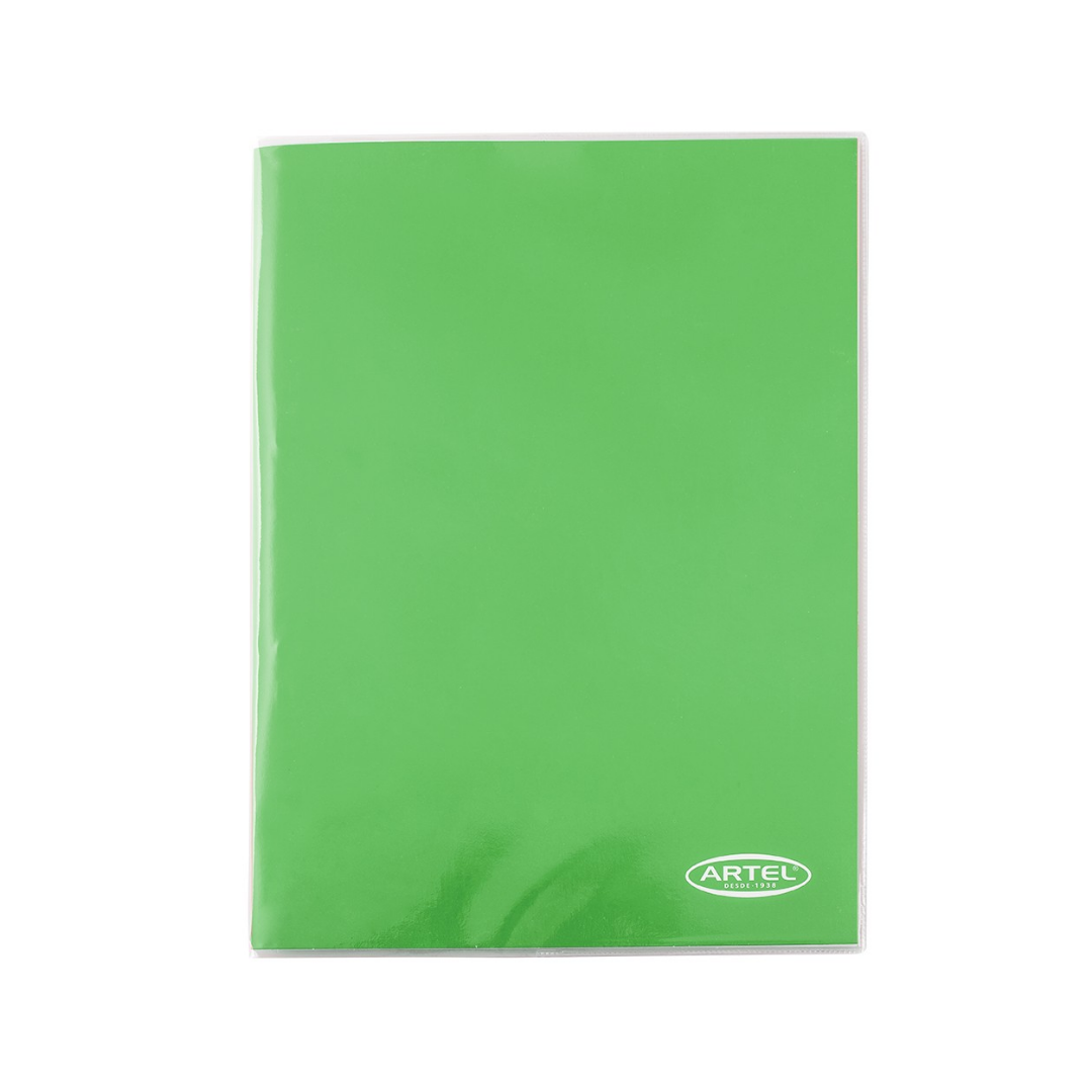 Carpeta Plastificada con Acoclip – Verde
