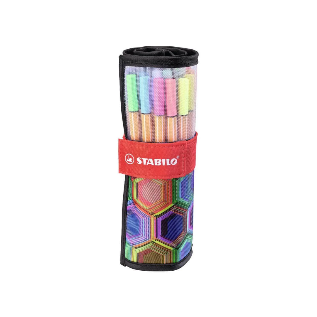 Tiralíneas Point 88 Arty – Set 25 Colores – Estuche Enrollable